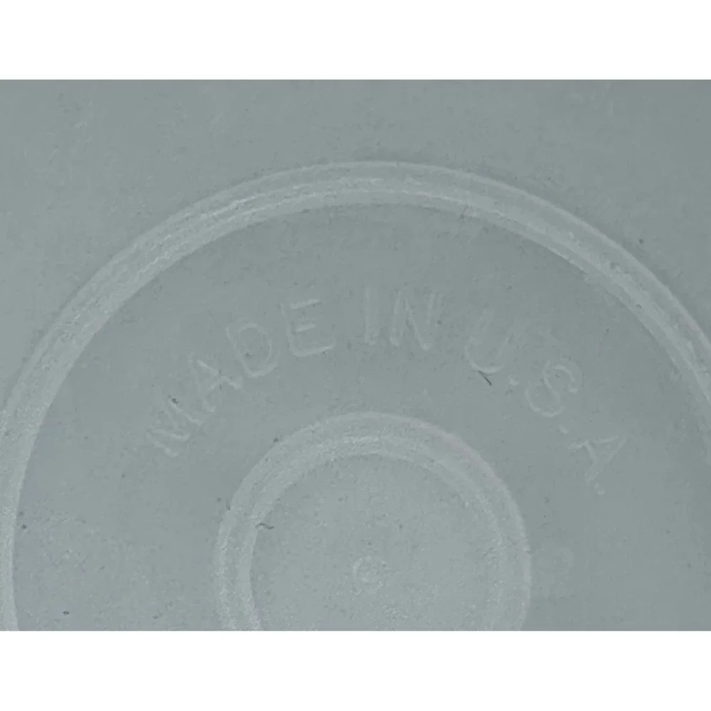 Tupperware Jel-Ring Mold Mint Green 1203-4 Fluted Gelatin Dessert Server USA